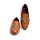 Jarjodi Crest Tan Loafer