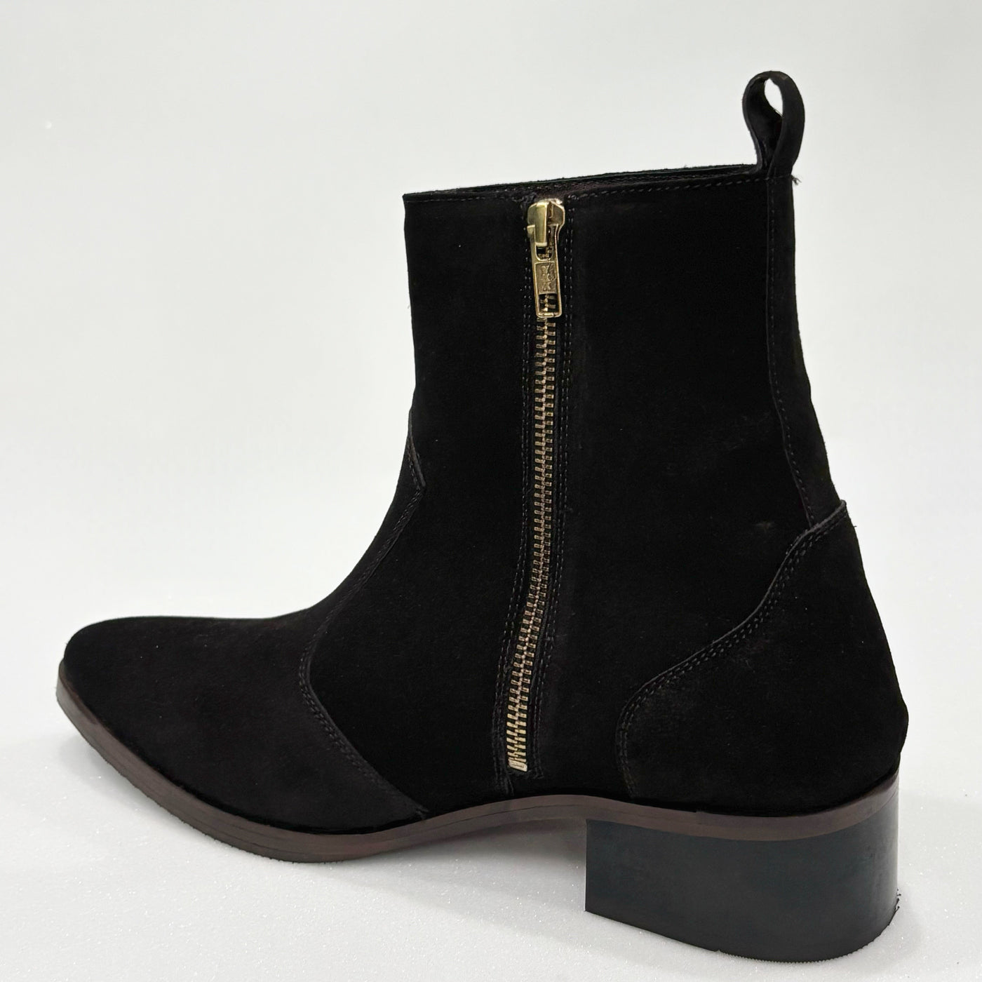 Velvet Chelsea boot