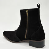 Velvet Chelsea boot