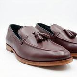 Regalstep Brown Tassel Loafers – Premium Slip-On Formal Shoes for Men