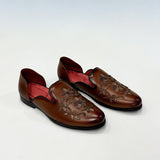 Premium Handcrafted Leather Mojris – Traditional Wedding & Festive Loafers