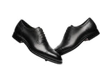 RegalStep Premium Men's Tan Leather Oxford Shoes